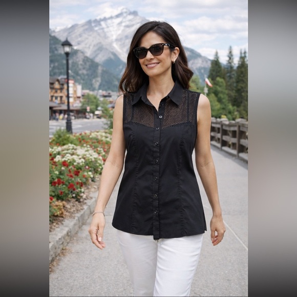 Joseph Ribkoff Tops - Vintage Joseph Ribkoff Sleeveless top size 6.